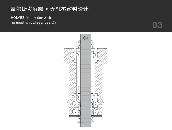 HOLVES發(fā)酵罐無(wú)機(jī)械密封設(shè)計(jì)